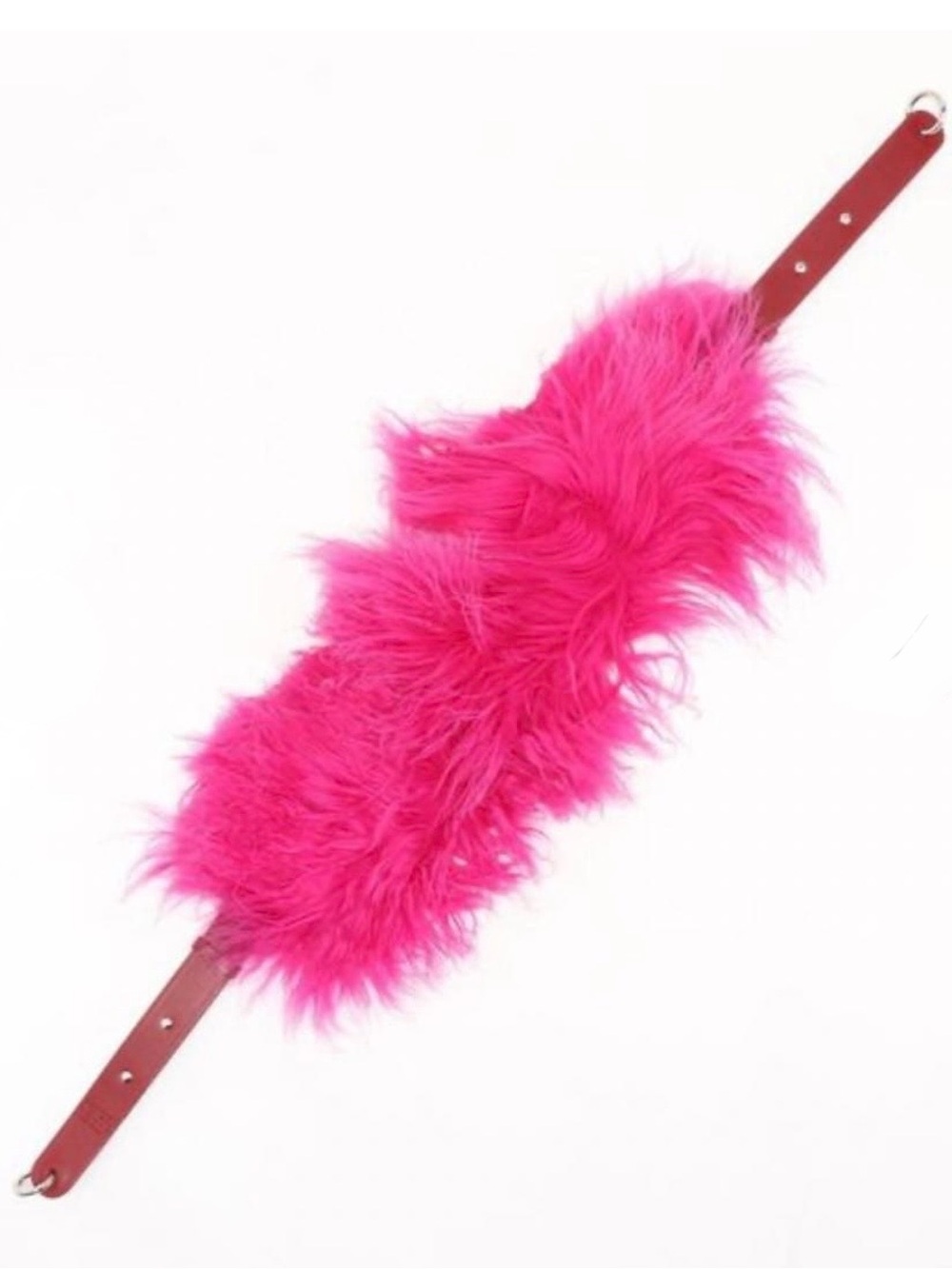 Kenzo tali fur bag strap 2019 fuschia fur euc $400